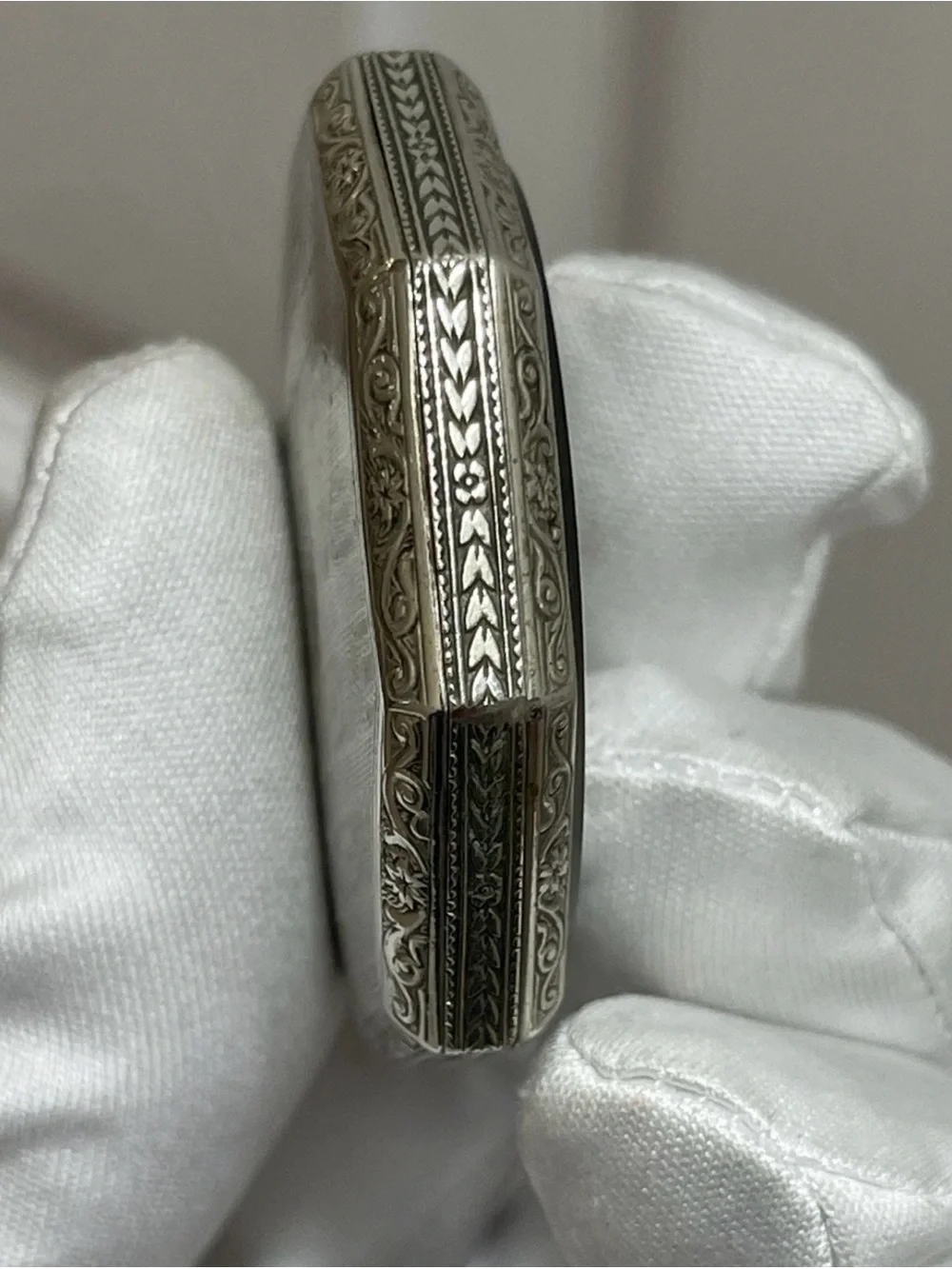 1924 Elgin Art Deco Pocket Watch 17J 12s Octagon RUNS Illinois Spartan Knife Set